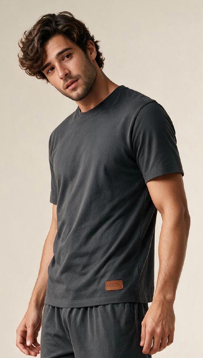 Pijama Masculino Cinza