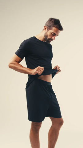 Pijama masculino preto