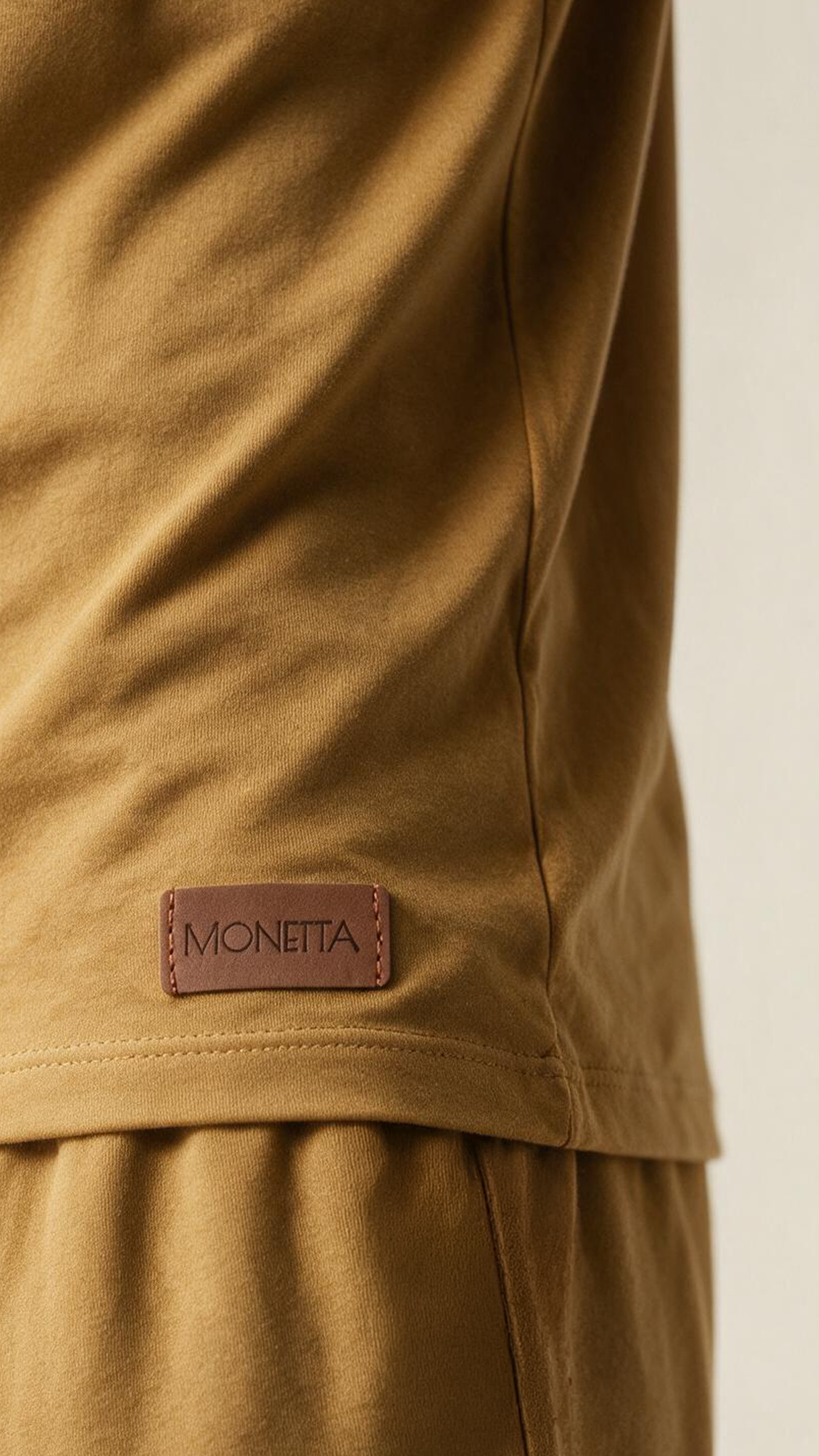 Camiseta Masculina Ocre
