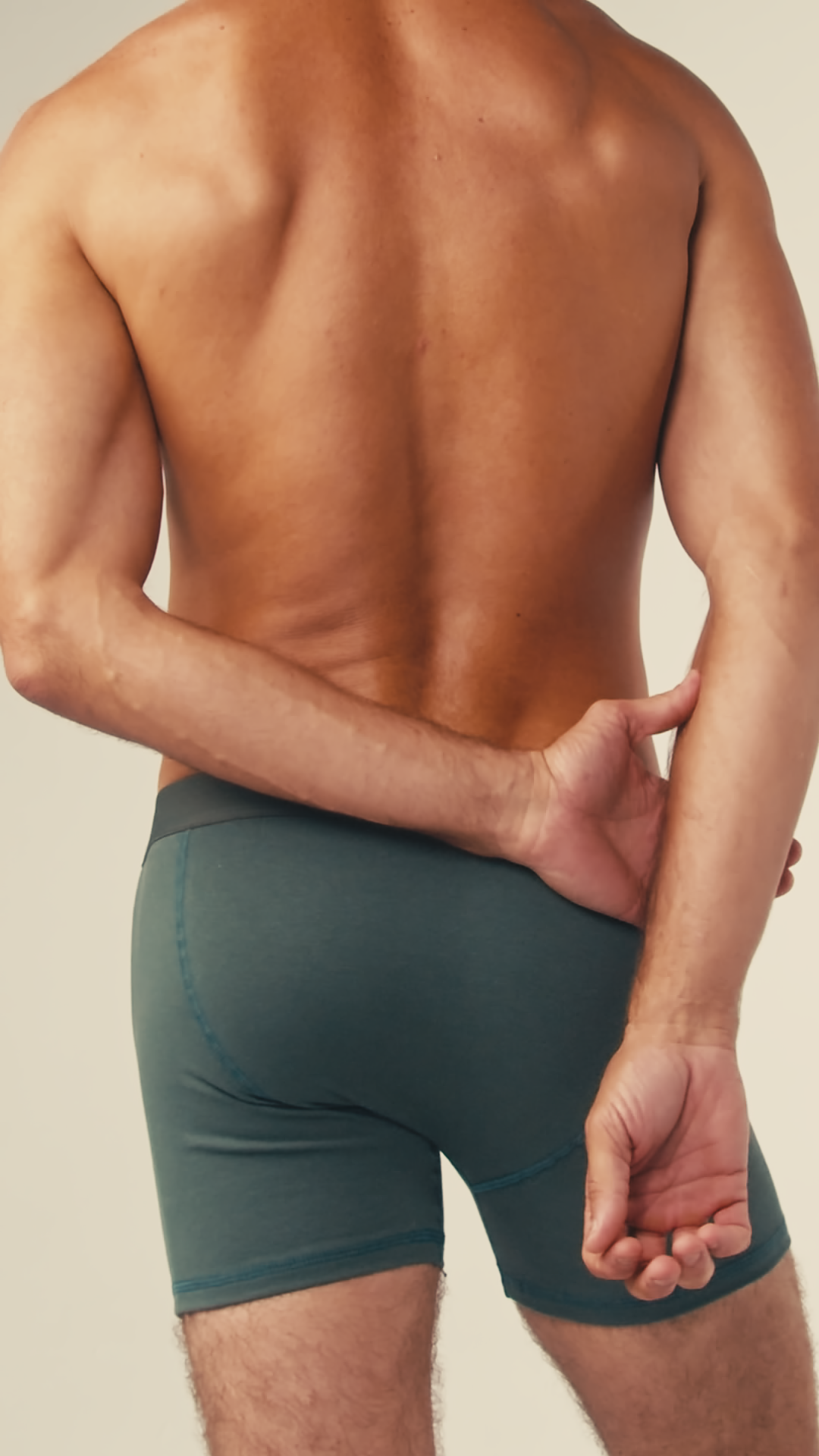 Cueca Boxer Algodão Verde