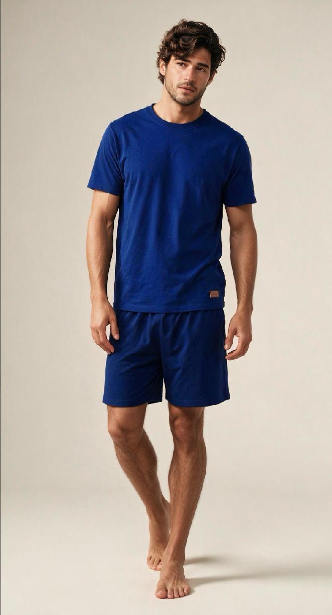Pijama Masculino Azul
